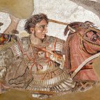 ABC: армия любовников, которая держала в страхе древних греков (Александр Македонский на фрагменте мозаики | © CC0 / Public Domain, _) Александр Македонски…